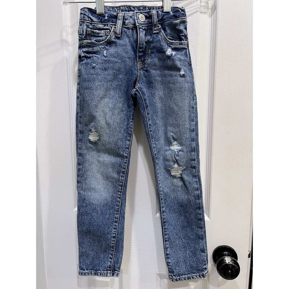Gap kids Girls 6 Slim distressed girlfriend jeans